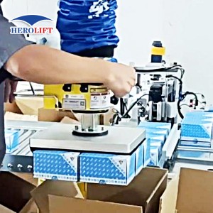 Vacuum  tube lifter  Column cardboard box packing-1